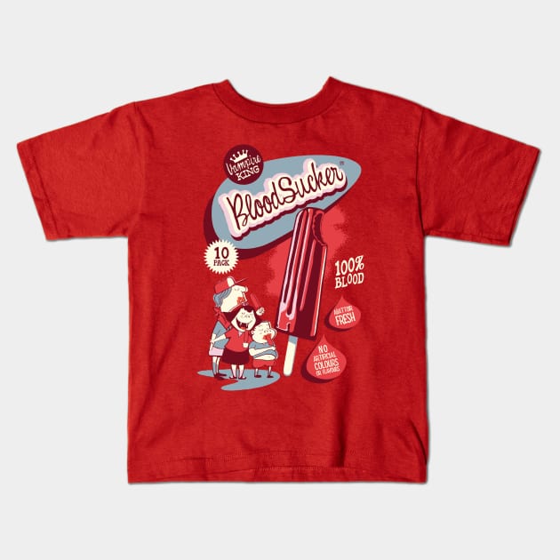 Bloodsucker Kids T-Shirt by Steven Rhodes